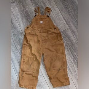 Carhartt Kids Tan Overalls